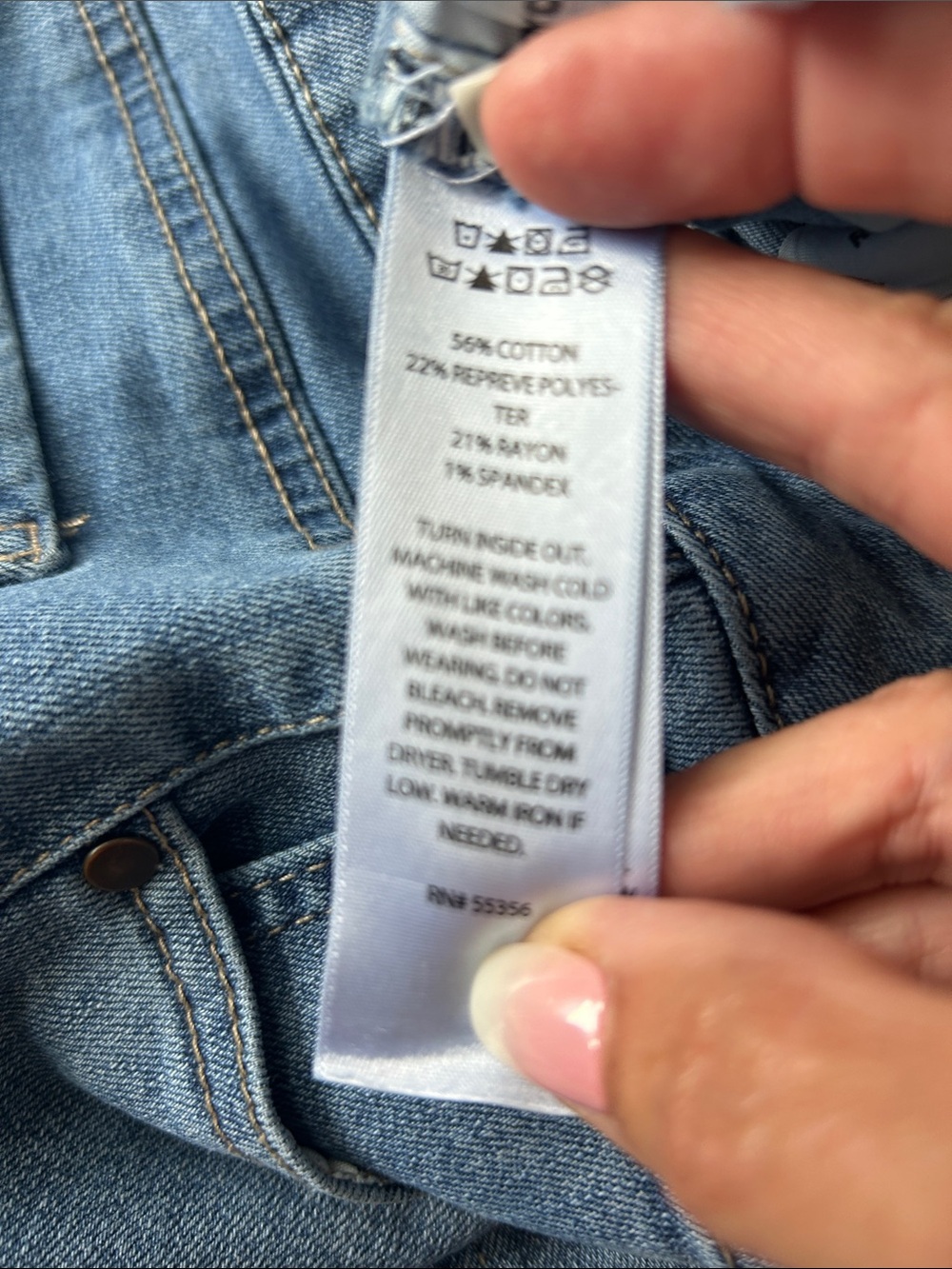 Rachel Zoe Maxi Pencil Line Denim Skirt Size 6 - Picture 8 of 8